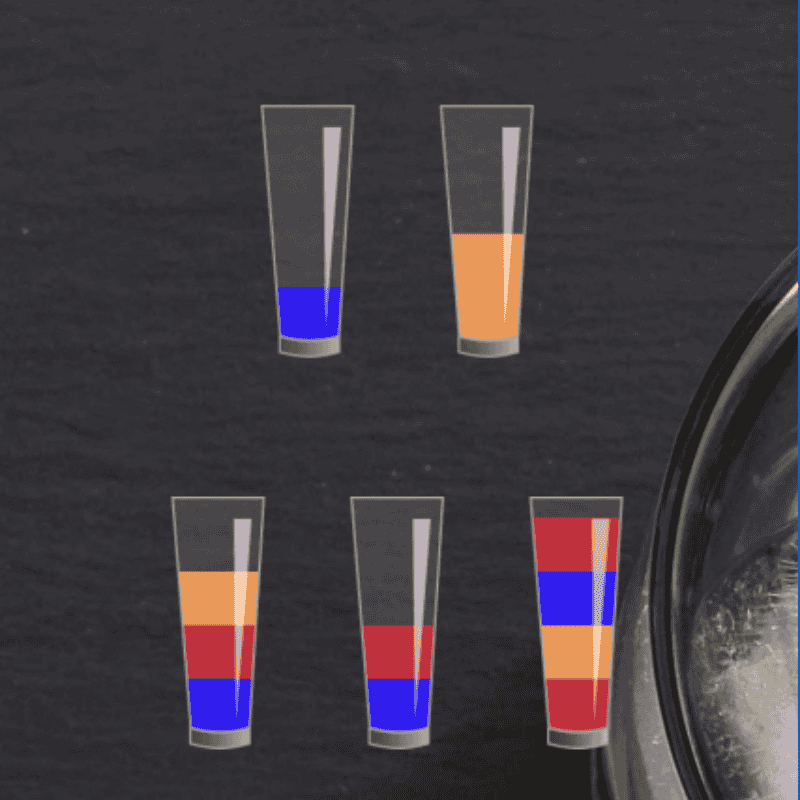 Cocktail Sort - Relaxing Color Sorting Puzzle
