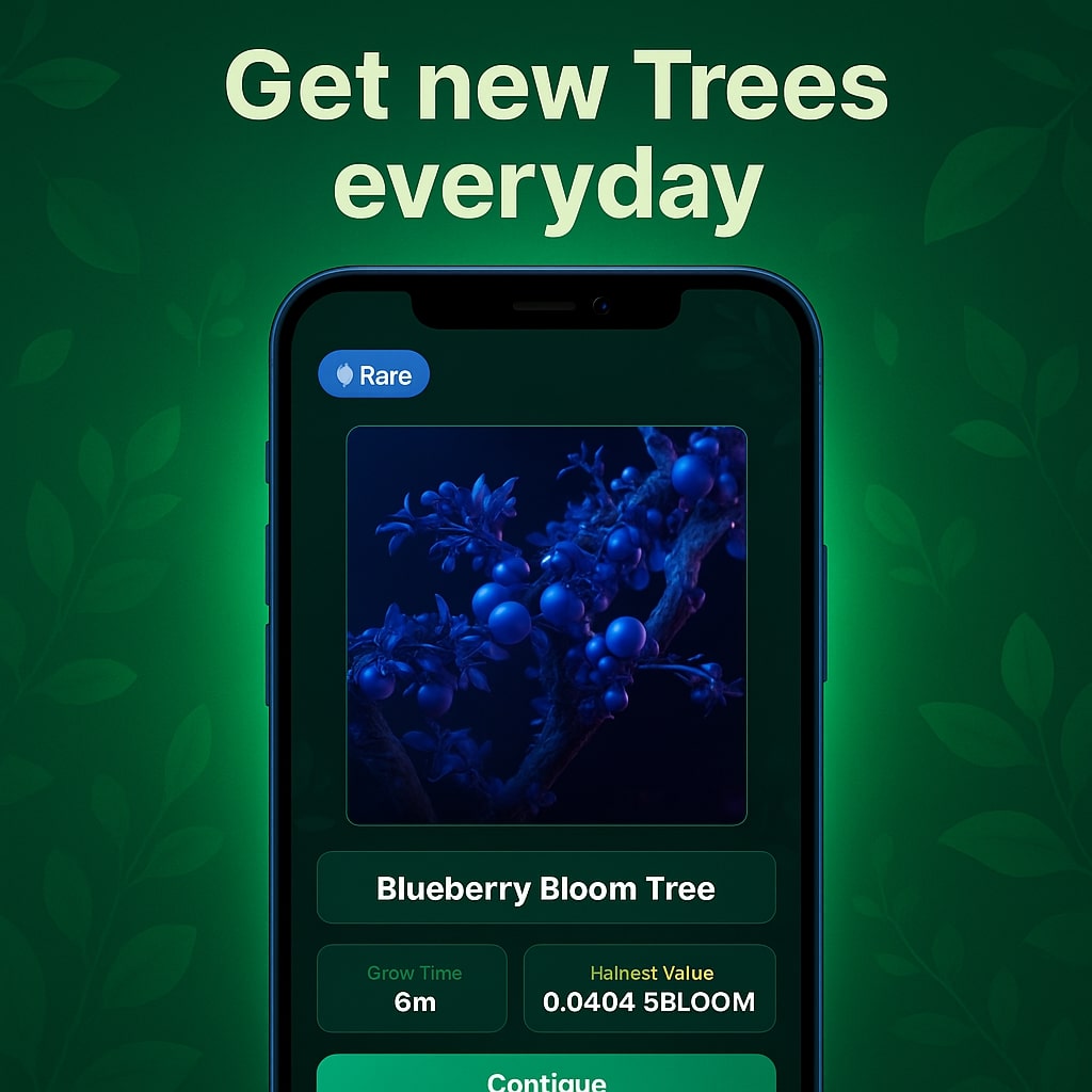 BloomChain - Earn $BLOOM with Trees