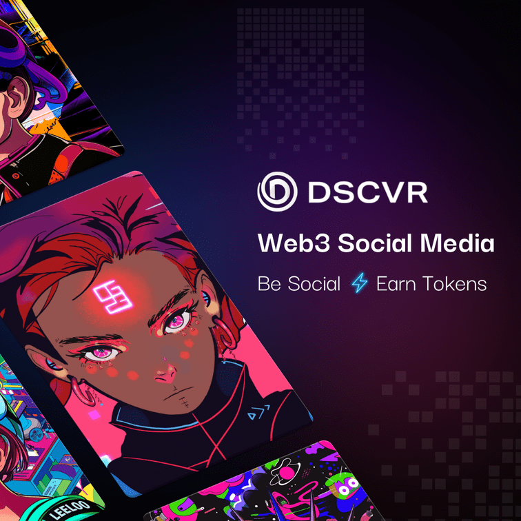DSCVR - Web3 Social: Be Social, Get Tokens